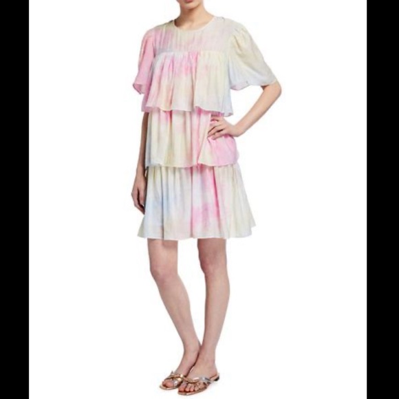 English Factory tiered dress - Picture 2 of 6